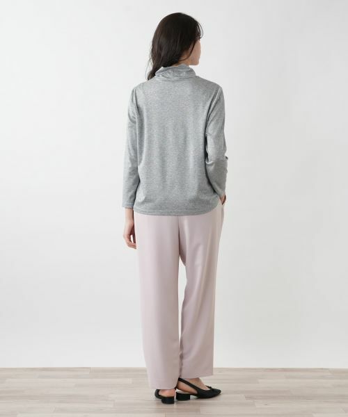 Leilian PLUS HOUSE / レリアンプラスハウス カットソー | 【店舗人気】ハイネックカットソー【Leilian WHITE LABEL】 | 詳細3