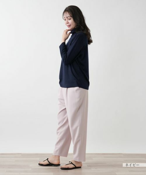 Leilian PLUS HOUSE / レリアンプラスハウス カットソー | 【店舗人気】ハイネックカットソー【Leilian WHITE LABEL】 | 詳細5