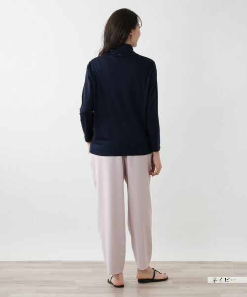 Leilian PLUS HOUSE / レリアンプラスハウス カットソー | 【店舗人気】ハイネックカットソー【Leilian WHITE LABEL】 | 詳細6