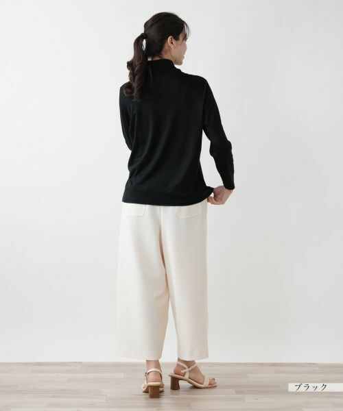Leilian PLUS HOUSE / レリアンプラスハウス カットソー | 【店舗人気】ハイネックカットソー【Leilian WHITE LABEL】 | 詳細9