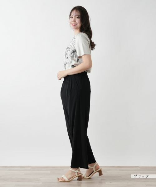 Leilian PLUS HOUSE / レリアンプラスハウス その他パンツ | 【店舗人気】ストレートパンツ【Leilian WHITE LABEL】 | 詳細2