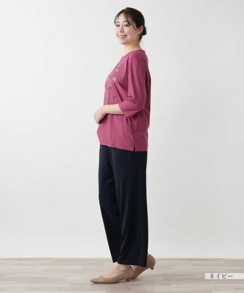 Leilian PLUS HOUSE / レリアンプラスハウス その他パンツ | 【店舗人気】ストレートパンツ【Leilian WHITE LABEL】 | 詳細5