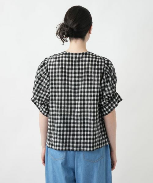 Leilian PLUS HOUSE / レリアンプラスハウス シャツ・ブラウス | ギンガムチェックブラウス【NEMIKA】 | 詳細6