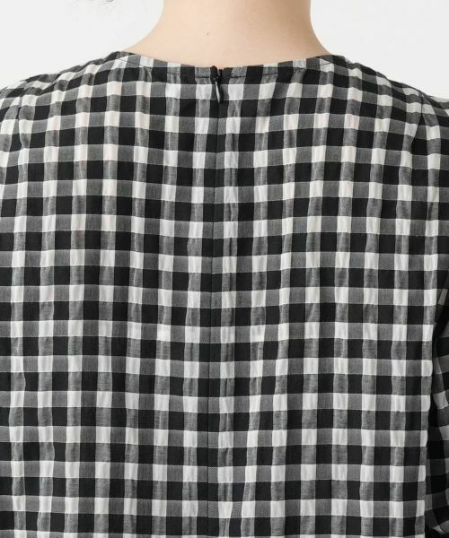 Leilian PLUS HOUSE / レリアンプラスハウス シャツ・ブラウス | ギンガムチェックブラウス【NEMIKA】 | 詳細8