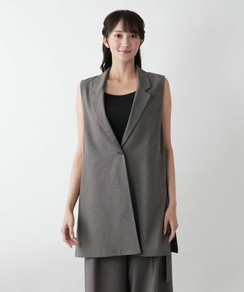 Leilian PLUS HOUSE / レリアンプラスハウス テーラードジャケット | 【店舗人気】テーラードジレ【NEMIKA】 | 詳細7