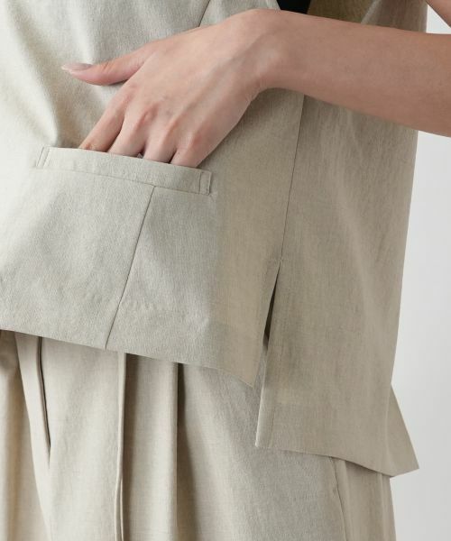 Leilian PLUS HOUSE / レリアンプラスハウス テーラードジャケット | 【店舗人気】Vネックベスト【NEMIKA】 | 詳細13