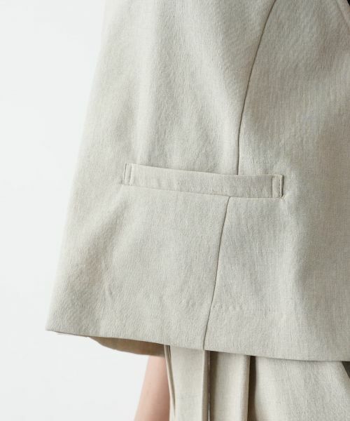 Leilian PLUS HOUSE / レリアンプラスハウス テーラードジャケット | 【店舗人気】Vネックベスト【NEMIKA】 | 詳細14