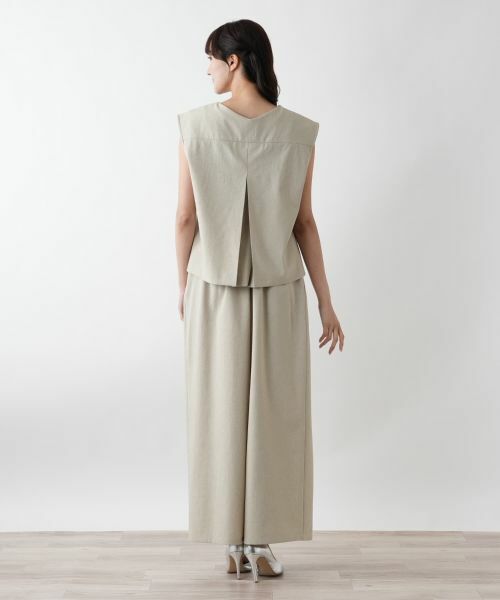 Leilian PLUS HOUSE / レリアンプラスハウス テーラードジャケット | 【店舗人気】Vネックベスト【NEMIKA】 | 詳細6