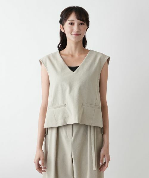 Leilian PLUS HOUSE / レリアンプラスハウス テーラードジャケット | 【店舗人気】Vネックベスト【NEMIKA】 | 詳細7