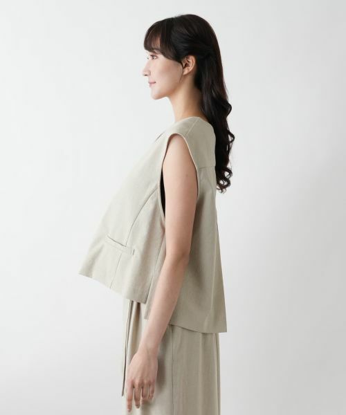 Leilian PLUS HOUSE / レリアンプラスハウス テーラードジャケット | 【店舗人気】Vネックベスト【NEMIKA】 | 詳細8