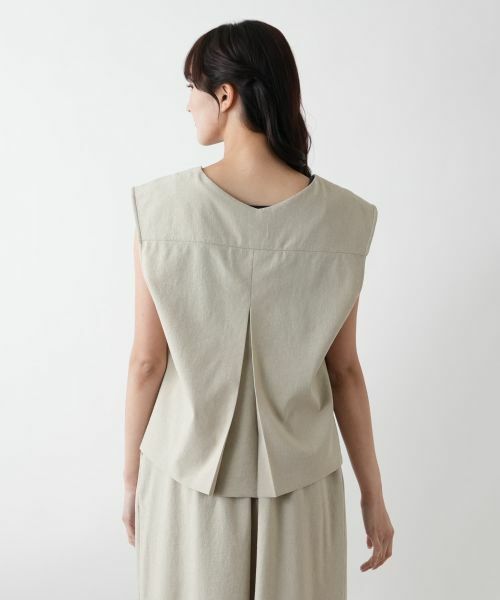 Leilian PLUS HOUSE / レリアンプラスハウス テーラードジャケット | 【店舗人気】Vネックベスト【NEMIKA】 | 詳細9