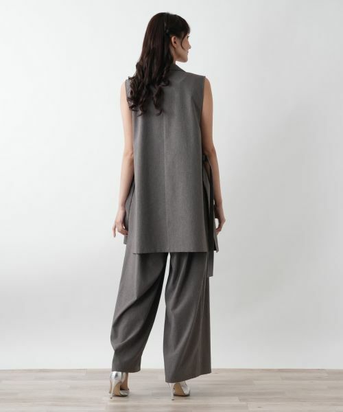 Leilian PLUS HOUSE / レリアンプラスハウス その他パンツ | 【店舗人気】タックワイドパンツ【NEMIKA】 | 詳細3