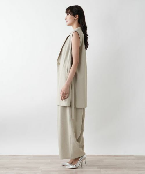 Leilian PLUS HOUSE / レリアンプラスハウス その他パンツ | 【店舗人気】タックワイドパンツ【NEMIKA】 | 詳細5