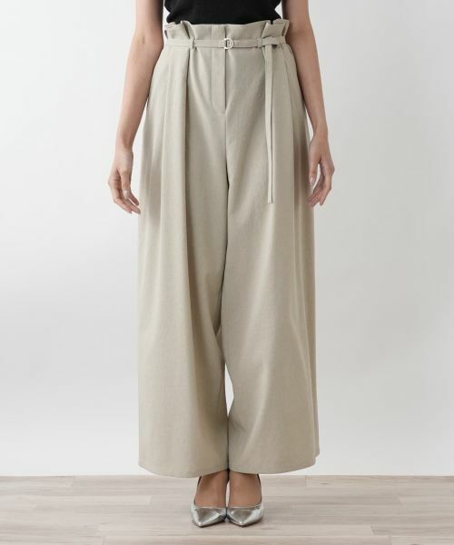 Leilian PLUS HOUSE / レリアンプラスハウス その他パンツ | 【店舗人気】タックワイドパンツ【NEMIKA】 | 詳細8