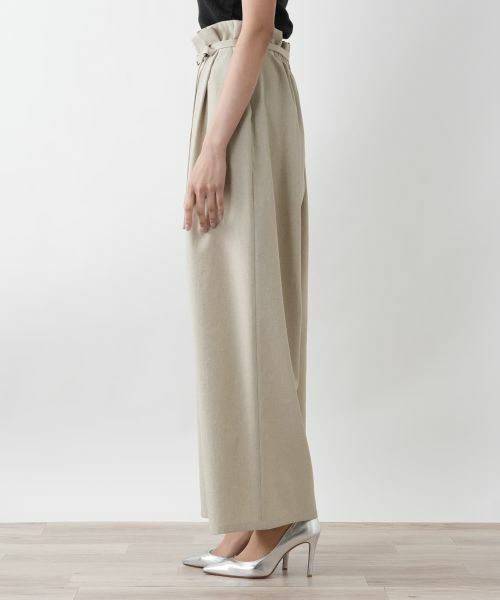Leilian PLUS HOUSE / レリアンプラスハウス その他パンツ | 【店舗人気】タックワイドパンツ【NEMIKA】 | 詳細9