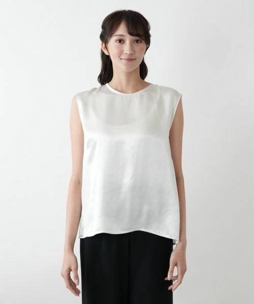 Leilian PLUS HOUSE / レリアンプラスハウス シャツ・ブラウス | 【店舗人気】ノースリーブブラウス【NEMIKA】 | 詳細10