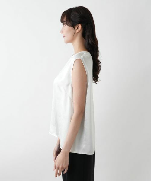 Leilian PLUS HOUSE / レリアンプラスハウス シャツ・ブラウス | 【店舗人気】ノースリーブブラウス【NEMIKA】 | 詳細11