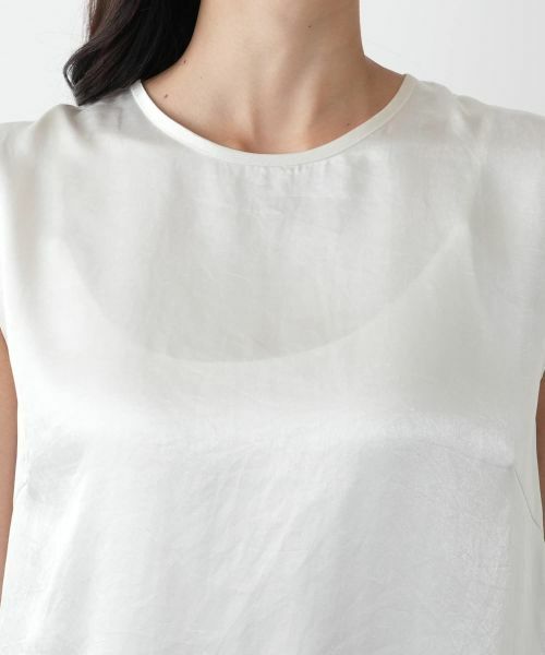 Leilian PLUS HOUSE / レリアンプラスハウス シャツ・ブラウス | 【店舗人気】ノースリーブブラウス【NEMIKA】 | 詳細13