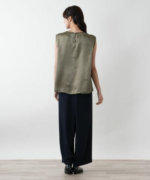 Leilian PLUS HOUSE / レリアンプラスハウス シャツ・ブラウス | 【店舗人気】ノースリーブブラウス【NEMIKA】 | 詳細3