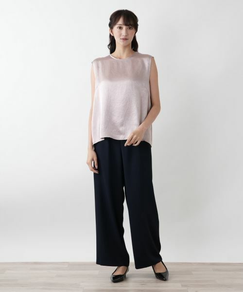 Leilian PLUS HOUSE / レリアンプラスハウス シャツ・ブラウス | 【店舗人気】ノースリーブブラウス【NEMIKA】 | 詳細4