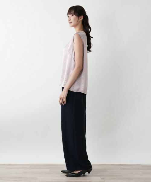 Leilian PLUS HOUSE / レリアンプラスハウス シャツ・ブラウス | 【店舗人気】ノースリーブブラウス【NEMIKA】 | 詳細5