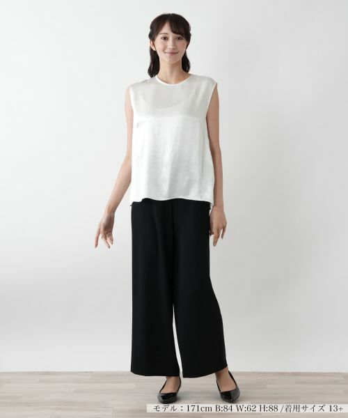 Leilian PLUS HOUSE / レリアンプラスハウス シャツ・ブラウス | 【店舗人気】ノースリーブブラウス【NEMIKA】 | 詳細7