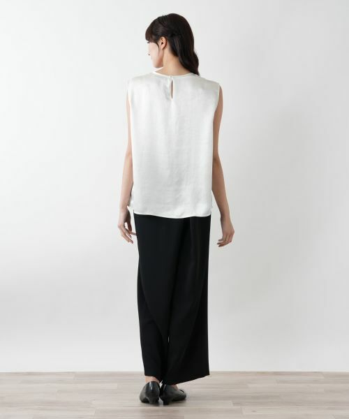 Leilian PLUS HOUSE / レリアンプラスハウス シャツ・ブラウス | 【店舗人気】ノースリーブブラウス【NEMIKA】 | 詳細9