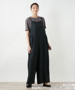 Leilian PLUS HOUSE / レリアンプラスハウス その他パンツ | 【店舗人気】ワイドサロペットパンツ【NEMIKA】