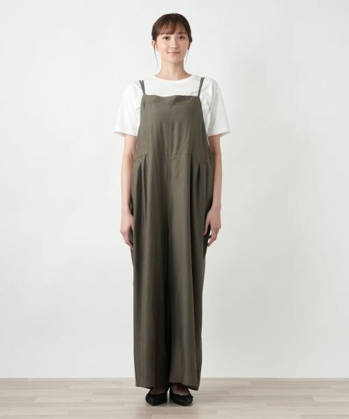 Leilian PLUS HOUSE / レリアンプラスハウス その他パンツ | 【店舗人気】ワイドサロペットパンツ【NEMIKA】 | 詳細10