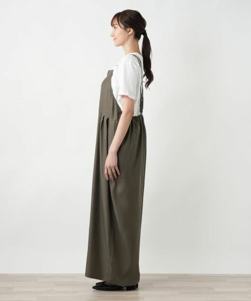 Leilian PLUS HOUSE / レリアンプラスハウス その他パンツ | 【店舗人気】ワイドサロペットパンツ【NEMIKA】 | 詳細11