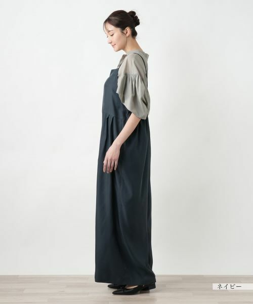 Leilian PLUS HOUSE / レリアンプラスハウス その他パンツ | 【店舗人気】ワイドサロペットパンツ【NEMIKA】 | 詳細2