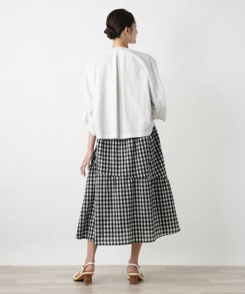 Leilian PLUS HOUSE / レリアンプラスハウス テーラードジャケット | Vネックジャケット【NEMIKA】 | 詳細6