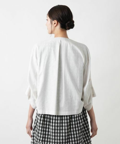 Leilian PLUS HOUSE / レリアンプラスハウス テーラードジャケット | Vネックジャケット【NEMIKA】 | 詳細9