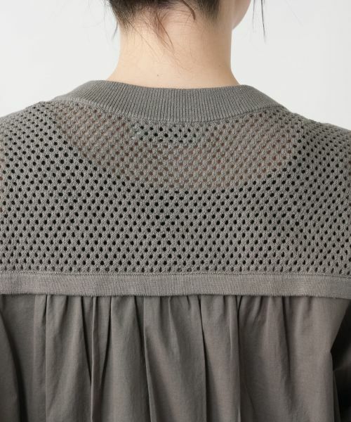 Leilian PLUS HOUSE / レリアンプラスハウス カーディガン・ボレロ | 【店舗人気】異素材ジップカーディガン【NEMIKA】 | 詳細14