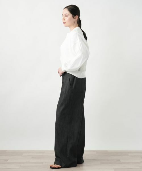 Leilian PLUS HOUSE / レリアンプラスハウス カーディガン・ボレロ | 【店舗人気】異素材ジップカーディガン【NEMIKA】 | 詳細2