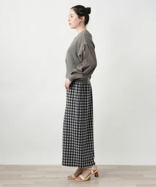 Leilian PLUS HOUSE / レリアンプラスハウス カーディガン・ボレロ | 【店舗人気】異素材ジップカーディガン【NEMIKA】 | 詳細8