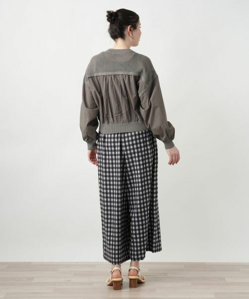 Leilian PLUS HOUSE / レリアンプラスハウス カーディガン・ボレロ | 【店舗人気】異素材ジップカーディガン【NEMIKA】 | 詳細9