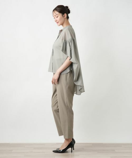 Leilian PLUS HOUSE / レリアンプラスハウス シャツ・ブラウス | 【店舗人気】フレアスリーブブラウス【NEMIKA】 | 詳細2