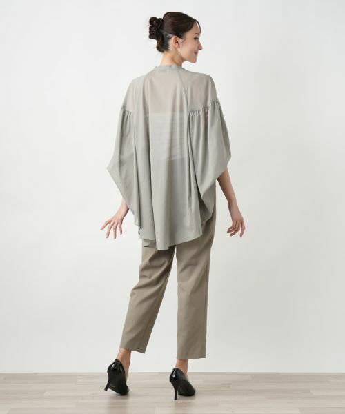 Leilian PLUS HOUSE / レリアンプラスハウス シャツ・ブラウス | 【店舗人気】フレアスリーブブラウス【NEMIKA】 | 詳細3