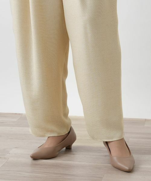 Leilian PLUS HOUSE / レリアンプラスハウス その他パンツ | タックワイドパンツ【NEMIKA】 | 詳細12