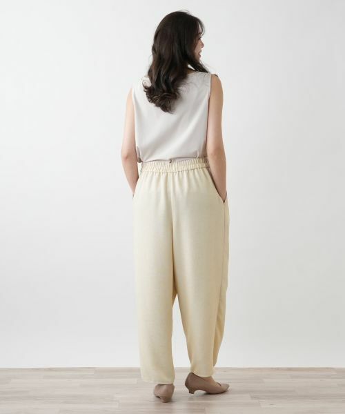 Leilian PLUS HOUSE / レリアンプラスハウス その他パンツ | タックワイドパンツ【NEMIKA】 | 詳細6