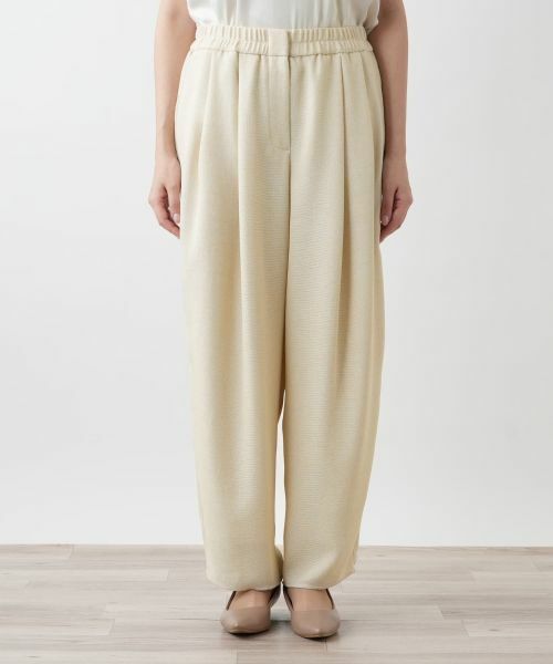 Leilian PLUS HOUSE / レリアンプラスハウス その他パンツ | タックワイドパンツ【NEMIKA】 | 詳細7
