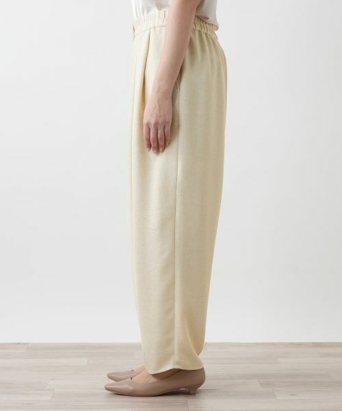 Leilian PLUS HOUSE / レリアンプラスハウス その他パンツ | タックワイドパンツ【NEMIKA】 | 詳細8