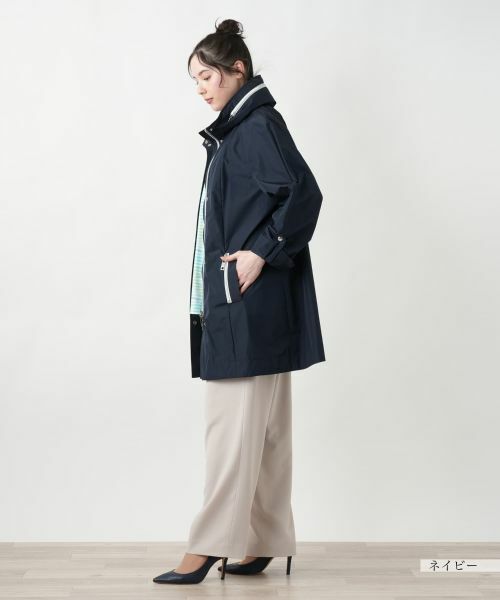 Leilian PLUS HOUSE / レリアンプラスハウス その他アウター | 【店舗人気】2wayスタンドカラーコート | 詳細2