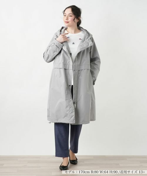 Leilian PLUS HOUSE / レリアンプラスハウス その他アウター | 【店舗人気】フーデッドコート | 詳細4