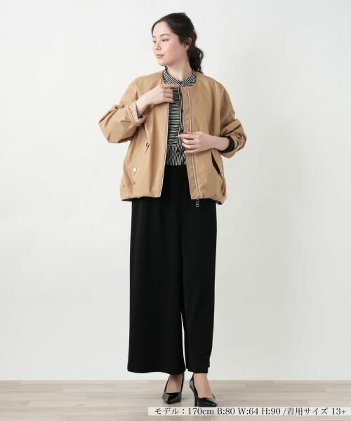 Leilian PLUS HOUSE / レリアンプラスハウス テーラードジャケット | 【店舗人気】ノーカラージャケット | 詳細4