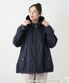 Leilian PLUS HOUSE / レリアンプラスハウス テーラードジャケット | 【店舗人気】フーデッドジャケット