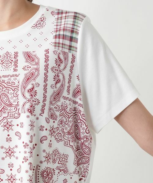Leilian PLUS HOUSE / レリアンプラスハウス カットソー | 【店舗人気】ペイズリープリントカットソー【MUSE BY ROCHAS Premiere】 | 詳細13