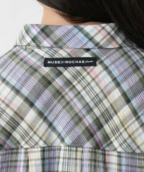 Leilian PLUS HOUSE / レリアンプラスハウス シャツ・ブラウス | 【店舗人気】チェックブラウス【MUSE BY ROCHAS Premiere】 | 詳細12