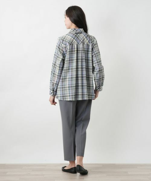 Leilian PLUS HOUSE / レリアンプラスハウス シャツ・ブラウス | 【店舗人気】チェックブラウス【MUSE BY ROCHAS Premiere】 | 詳細6